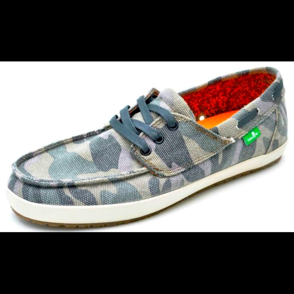 Sanuk Casa Barco Men’s Shoes - Camo